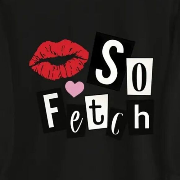 Mean Girls So Fetch Sweatshirt Women’s Large NEW - Picture 1 of 3